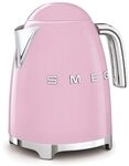 SMEG KLF03PKEU 50s Style Wasserkocher Cadillac Pink