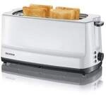 Severin AT 2234 Automatik Langschlitztoaster Start 1400W Wei&szlig;-Grau