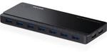 TP-LINK UH720 USB Hub mit 2 Ladeports - 7 Port USB 3.0, 2x Ladeport 2,4A
