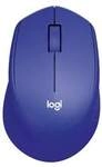 Logitech M330 Silent Plus Kabellose Maus Blau