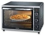 Severin TO 2058 Back und Toastofen mit Umluftfunktion 1800W schwarz