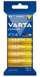 VARTA Longlife Batterie Mignon AA LR6 8er Folienverpackung