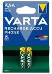 VARTA Phone Akku T398 Micro AAA HR3 2er Blister