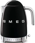 SMEG KLF04BLEU 50s Style Wasserkocher Schwarz