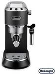DeLonghi EC 685.BK Dedica Style Siebtr&auml;ger Espressomaschine Schwarz