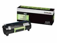 Lexmark 602 Rückgabe- Tonerkassette Schwarz für ca. 2.500 Seiten 60F2000