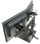Ergotron DS100 Standfu&szlig; f&uuml;r zwei Monitore horizontal angeordnet