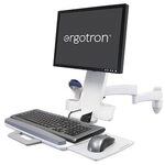 Ergotron Combo Arm Serie 200 weiss fuer LCD bis 24 Zoll (45-230-216)