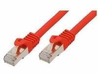 Good Connections Patchkabel mit Cat. 7 Rohkabel S/FTP rot 3m 8070R-030R