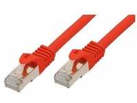 Good Connections Patchkabel mit Cat. 7 Rohkabel S/FTP rot 15m 8070R-150R