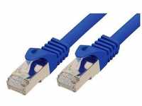 Good Connections Patchkabel mit Cat. 7 Rohkabel S/FTP blau 15m 8070R-150B