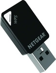 Netgear A6100-100PES, Netgear A6100 USB WLAN Stick AC600 Mini (Dual-Band 5 GHz + 2.4