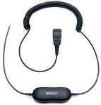 Jabra Kabelunterteil QD auf RJ10 f&uuml;r GN1200 (0,8m, glatt)