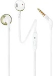 JBL JBLT205CGDE, JBL T205 Champagner - In Ear-Kopfh&ouml;rer mit Mikrofon
