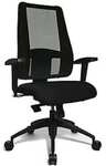 Topstar B&uuml;rodrehstuhl LADY SITNESS DELUXE, beweglich mit 7 Zonen, schwarz