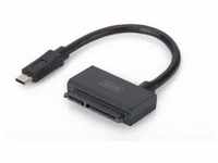 DIGITUS USB 3.1 Type-C - SATA 3 Adapterkabel für 2,5 " SSDs/HDDs DA-70327