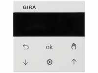Gira S3000 Jalousie- und Schaltuhr Display System 55 Reinweiß glänzend 536603