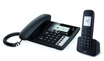 Telekom Sinus PA 207 plus 1 Festnetztelefon mit Mobilteil schwarz