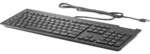 HP Business-Slim-Smart Card-Tastatur Schwarz - USB-A, integriertes