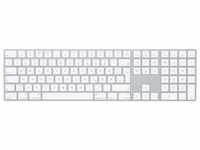 Apple Magic Keyboard mit Ziffernblock Silber MQ052D/A