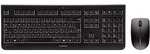Cherry DW 3000 Maus-Tastaturkombination USB kabellos DE Layout schwarz