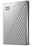 WD My Passport Ultra 1 TB externe Festplatte (HDD) Silber