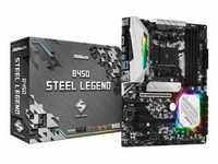ASRock B450 Steel Legend ATX Mainboard AMD AM4 USB 3.1(Gen2) 90-MXBA00-A0UAYZ