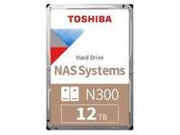 Toshiba N300 HDWG21CUZSVA 12TB 256MB 7.200rpm 3,5 Zoll SATA 6 Gbit/s Bulk
