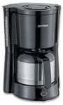 Severin KA 4835 Kaffeemaschine mit Thermokanne 1000W schwarz/silber