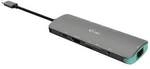 i-tec USB-C Metal Nano Docking Station mit 4K HDMI LAN und PD 100W