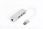 DIGITUS DA-70250-1 USB 3.0 3-Port Hub & Gigabit LAN-Adapter