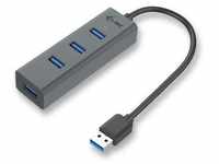 i-tec USB-A HUB 4 port USB 3.0 Metall passiv U3HUBMETAL403