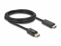 Delock Kabel DisplayPort 1.1 Stecker High Speed HDMI-A Stecker Passiv 2 m 82587