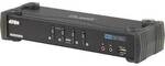 Aten CS-1784A 4-Port USB2.0/DVI KVM Switch 4 Rechner/1Arbeitsplatz