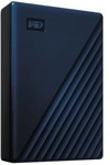 WD My Passport for Mac 4 TB 2.5 Zoll USB 3.0 Micro-B (5Gb/​s) Blau externe