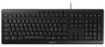 Cherry Stream Tastatur USB CH Layout schwarz