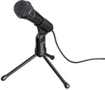 Hama MIC-P35 Allround Mikrofon f&uuml;r PC und Notebook 3,5mm Klinke