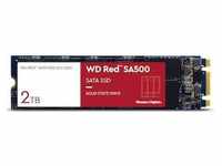 Western Digital WD Red SA500 NAS SSD 2 TB M.2 2280 SATA WDS200T1R0B