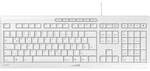 Cherry Stream Tastatur USB CH Layout wei&szlig;-grau