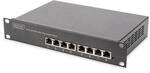 DIGITUS 10 Zoll 8-Port Rackmount GB Ethernet Switch
