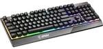 MSI Vigor GK30 DE Gaming Tastatur, RGB Beleuchtung