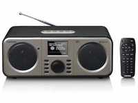 Lenco DAR-030BK Digitalradio mit DAB+, Bluetooth, Schwarz A004074