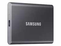 Samsung Portable SSD T7 2 TB USB 3.2 Gen2 Typ-C Titan Gray PC/Mac MU-PC2T0T/WW