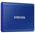 Samsung Portable SSD T7 1 TB USB-C 3.1 (10Gb/​s) Indigo Blue externe Festplatte SSD