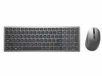 Dell KM7120W Kabellose Tastatur-Maus-Kombination KM7120W-GY-GER