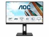 AOC 24P2Q 60,45cm (23,8 ") FHD IPS Office Monitor 16:9 VGA/DVI/HDMI/DP 75Hz Sync