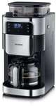 Severin KA 4813 Filterkaffeemaschine Edelstahl-Mahlwerk