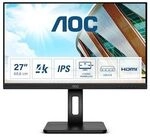 AOC U27P2 27 Zoll 4K (UHD) IPS LED 16:9 60 Hz Office Monitor