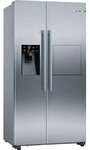 Bosch KAG93AIEP Serie 6 Side-by-Side Freistehende K&uuml;hl-Gefrier-Kombination