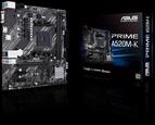 ASUS PRIME A520M-K mATX Mainboard Sockel AM4 M.2/USB3.2/HDMI/D-Sub/SATA